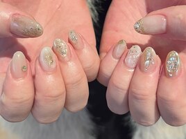 ぷっくりニュアンスネイル