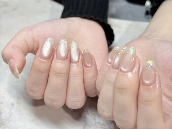 ネオリーブ エクラ 上野御徒町店(Neolive eclat)の写真/大人気◎うるうるマグネットネイル！パラジェル登録サロン