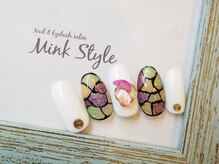 ミンクスタイル 恵比寿店(Mink Style)/ステンドグラス風ネイル