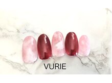 ヴリエ 小作店(VURIE)/ニュアンス／ミラーネイル