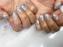 アン ジョーヌドラゴ/【自爪ネイル】シルバーネイル
