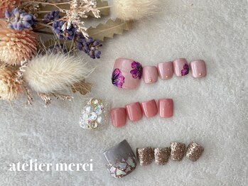 アトリエ メルシー 代々木(atelier merci)/フットネイル○スイート