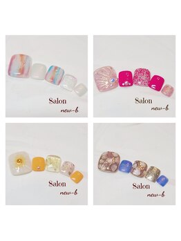 サロン ニュービー(Salon new-b)/フットネイルアート