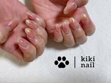 キキネイル 二子玉川(kikinail)/持ち込みデザイン／チークネイル