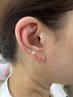 お悩みの箇所に大人気の耳ツボジュエリー　　リフトアップ、毛穴、美肌、痩せ