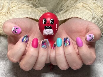 ヒミツキチ 恵比寿店(himitsukichi)/Number_iライヴに向けてネイル