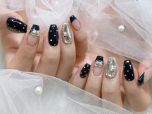 プリズム(PRISM)/ネイビーネイル