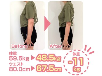 ハリラボ(hari Lab.)/3ヶ月-11キロ!ウエスト-12.5cm!!