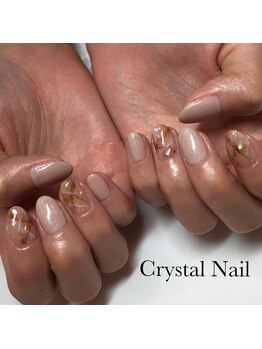 クリスタルネイル ボンベルタ橘店(CRYSTAL NAIL)/大理石ネイル