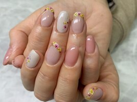 押し花ネイル