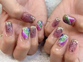 パイソンミラーネイル