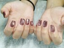 マグネット×フラッシュネイル