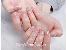 エンジェルネイルサロン(Angel nail salon)/チークXマグネットフレンチ