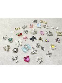 カラー・パーツの種類が豊富