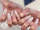 ホワイト/スカルプ/つけ放題