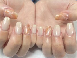 大理石ネイル