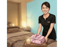 モアロ(MOARO)の雰囲気（落ちついたプライベート空間で、心を込めて施術いたします◎）