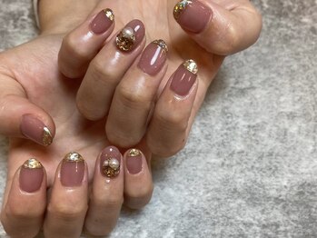 プラス サード(Plus 3rd)/ブライダルネイル by marina.a