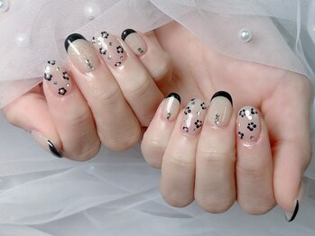 ティーアンドビー ネイルスタジオ(T&B NAIL STUDIO)/トレンドワンホンちゅるんネイル
