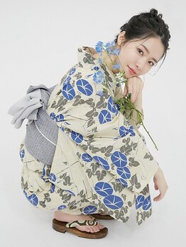 アトリエはるか EQUiA北千住店の写真/花火大会やお祭りの季節♪浴衣を着て特別な日にしませんか？♪
