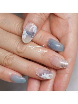 たゆ ネイル(たゆnail)/ニュアンスインクネイル