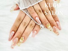 クゴ サロン ネイル(KUGO SALON Nail)/ジェルチップで長さ出し¥¥9200～