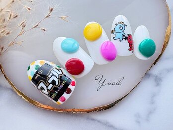 ワイネイル(Y.nail)/チョコパッケージデザイン