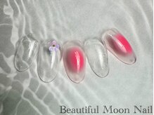 ビューティフルムーン ネイル 本厚木(Beautiful Moon Nail)/クリアネイル定額
