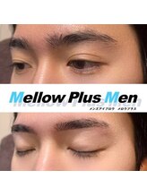 メロウプラス(mellow+)/メンズ眉毛/アイブロウ/眉毛