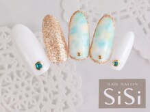 シシ(SiSi)/ターコイズマーブル★