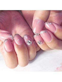 トータルサロン 白べぇーっ プラス/ピンクネイル