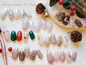 エスプレッソ アイビューティーアンドネイル 新百合ヶ丘店(Espresso)/クリスマスネイル　X'masネイル