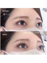 スウィートアイズ(Sweet eyes)/LEDフラットラッシュ120本