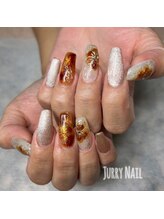 ジュリーネイル 所沢店/べっ甲・ラメ