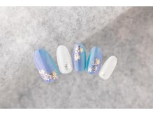 ヴァンネイル(VINGT NAIL nail&eye beauty)/雪の結晶ネイル