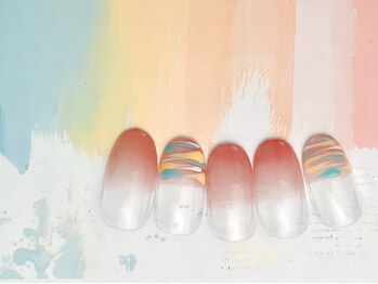 エメリーネイル(Emerry Nail)の写真/【フィルイン施術◎】シンプルでも季節のトレンドを取り入れたカラーやデザインで大満足の指先に♪
