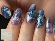 ネイルセッション(nail session)/インク×ニュアンス×ミラー
