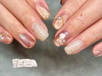 ラウヴィ(L'artVie)の写真/手早く丁寧な施術×提案力が人気の秘訣☆【持ち込みベーシック(アート6本前後)¥9800】こだわり派におすすめ