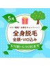 【5月限定!】全身脱毛1回(全顔+VIO込)¥15,000 →¥11,000