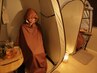 【ペアよもぎ蒸し】40分クレイ足湯+素粒水+ヨモギ茶付