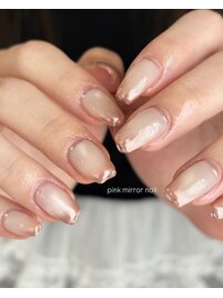 pink nuance nail