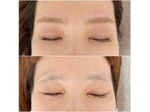 グラニテ(Granite)の雰囲気（眉毛/before→after）
