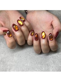 秋ネイル