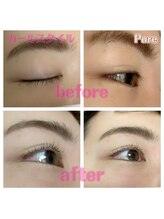 ヘアサロンピュア(Halr salon pure)/まつ毛カール 