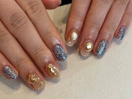 存在感のある大きめパーツ