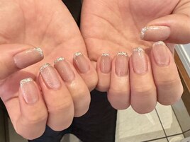 マグネット×ラメフレンチ★