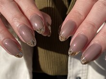 アイミーモア 国立店(aimer more)/キラキラ×ガラスフレンチ