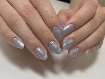 スイ(sue)/ブルーラメネイル