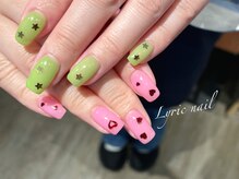 リリックネイル 本八幡店(LyricNail)/ちぐはぐモチーフ【本八幡】