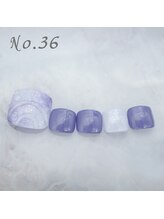 はあとねいる 枚方店/フットネイル：No.36